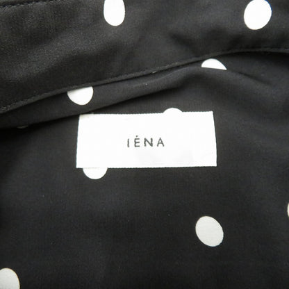 IENA | イエナ ドットシャツミニワンピース ワンピース 21-040-900-4011-3-0 ブラック サイズ：36【瀬戸大橋店】