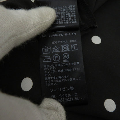 IENA | イエナ ドットシャツミニワンピース ワンピース 21-040-900-4011-3-0 ブラック サイズ：36【瀬戸大橋店】