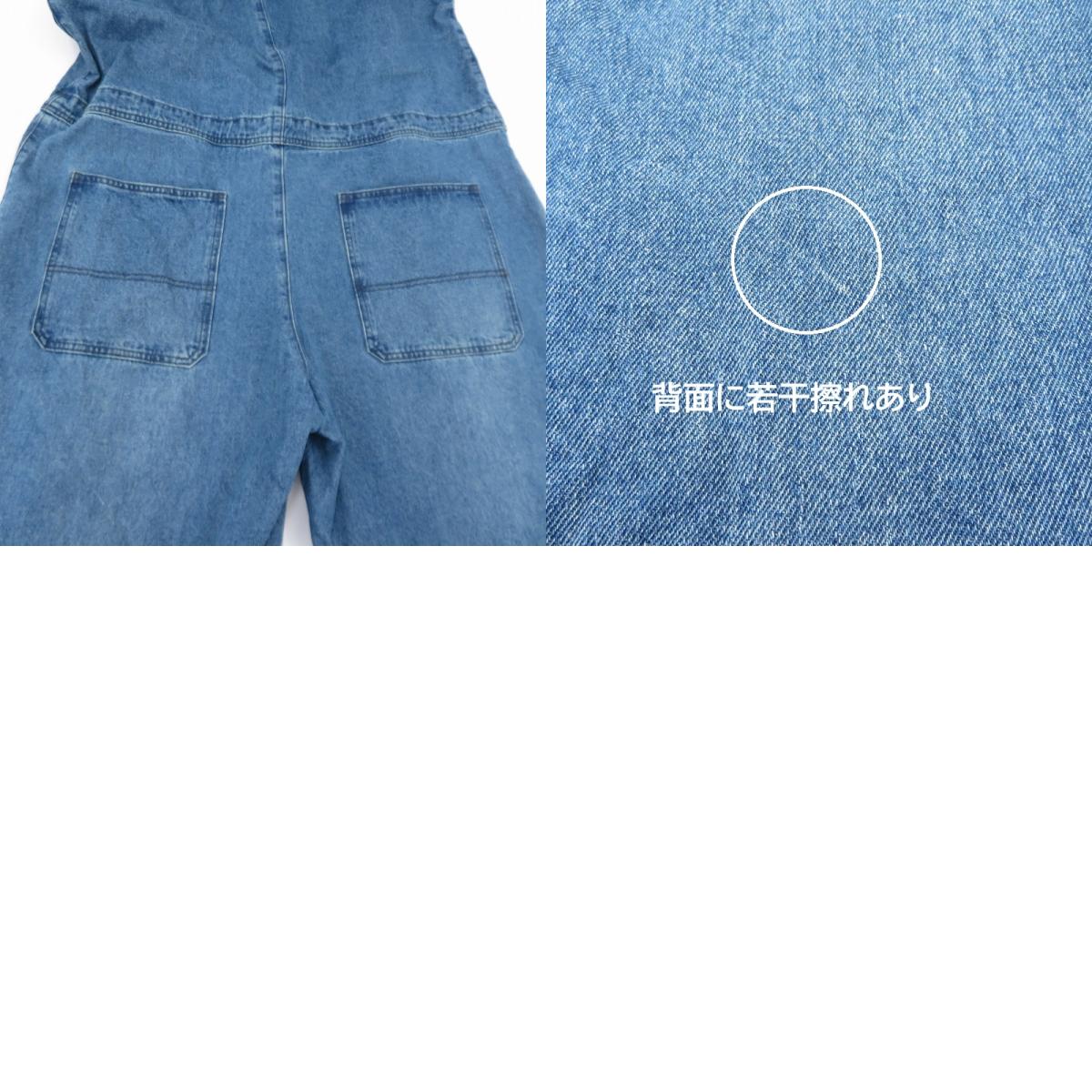 soulberry 店長のデニムなサロペット サロペット p8a0087-6 サイズ:LL ブルー【瀬戸大橋店】