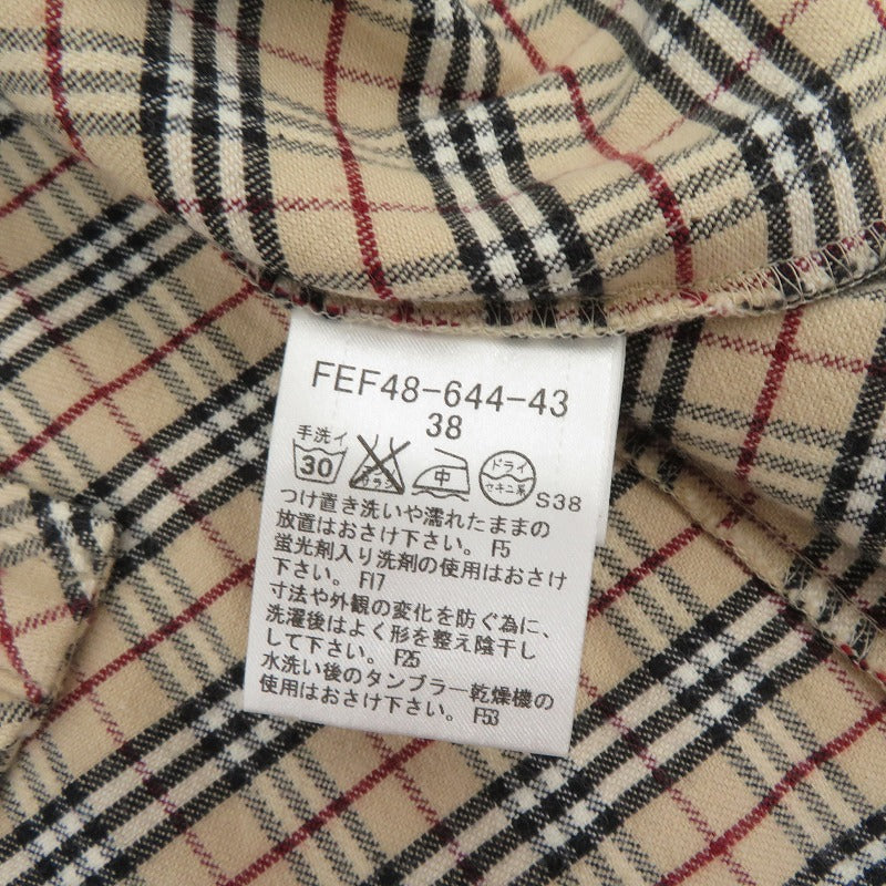 BURBERRY BLUE LABEL | バーバリーブルーレーベル チェック柄 ワンピース ベージュ サイズ：38【瀬戸大橋店】