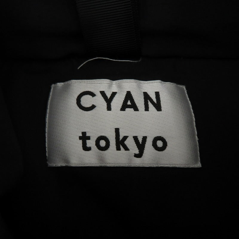 CYAN TOKYO Stole-like Down Vest ダウンベスト 722157 ブラック サイズ：FreeSize【瀬戸大橋店】