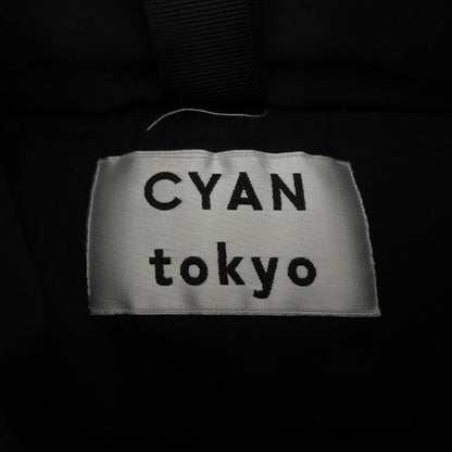 CYAN TOKYO Stole-like Down Vest ダウンベスト 722157 ブラック サイズ：FreeSize【瀬戸大橋店】