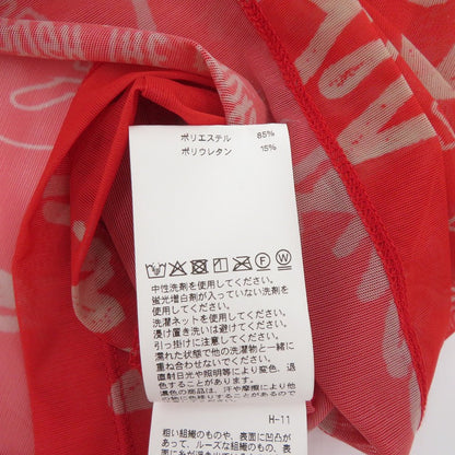MAISON SPECIAL | メゾンスペシャル Hand Painting Sheer Tops シアー その他トップス 21251415207 レッド サイズ：FreeSize【瀬戸大橋店】