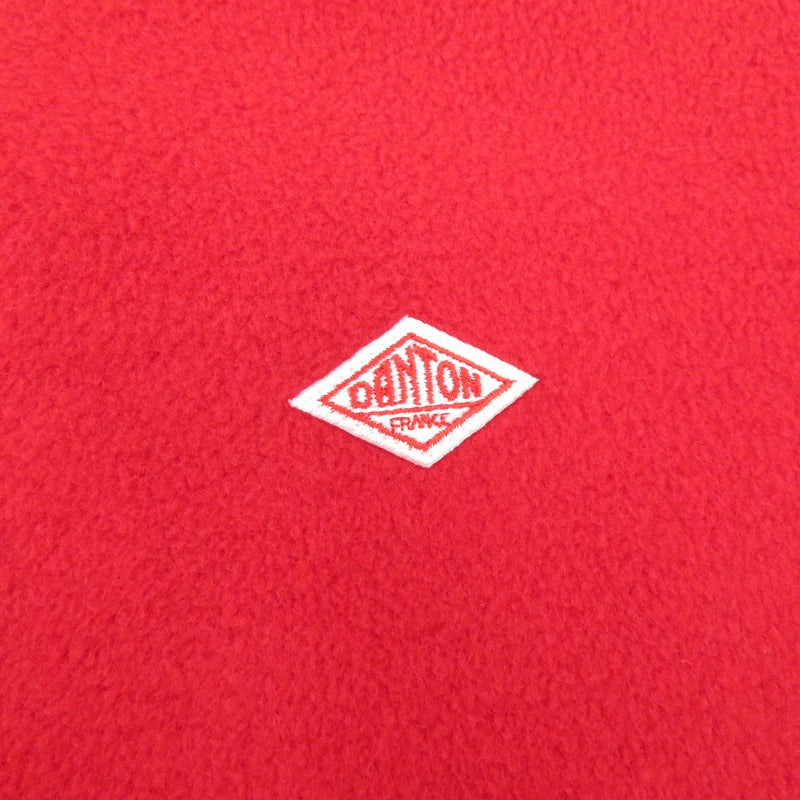 Danton | ダントン FLEECE COLLARLESS JACKET フリース ジャケット その他アウター JD-8911 レッド サイズ：36【瀬戸大橋店】