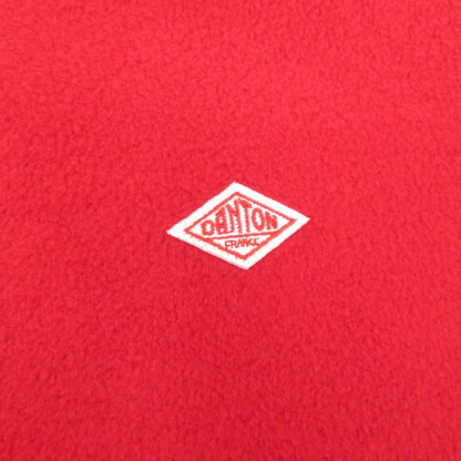 Danton | ダントン FLEECE COLLARLESS JACKET フリース ジャケット その他アウター JD-8911 レッド サイズ：36【瀬戸大橋店】