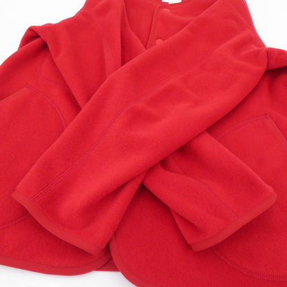 Danton | ダントン FLEECE COLLARLESS JACKET フリース ジャケット その他アウター JD-8911 レッド サイズ：36【瀬戸大橋店】