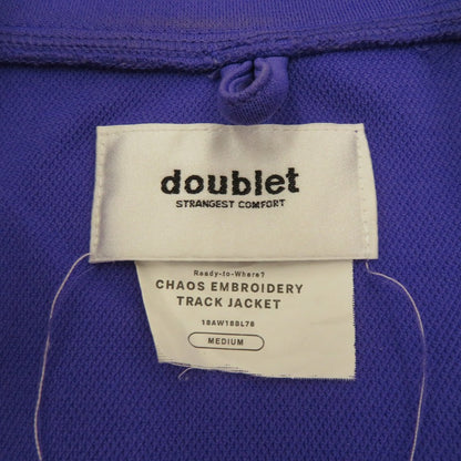 doublet | ダブレット トラックジャケット 18AW ジャージ パープル サイズ：M【瀬戸大橋店】