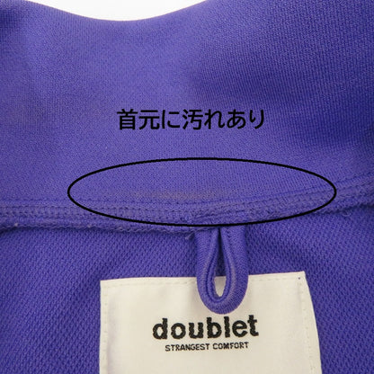 doublet | ダブレット トラックジャケット 18AW ジャージ パープル サイズ：M【瀬戸大橋店】
