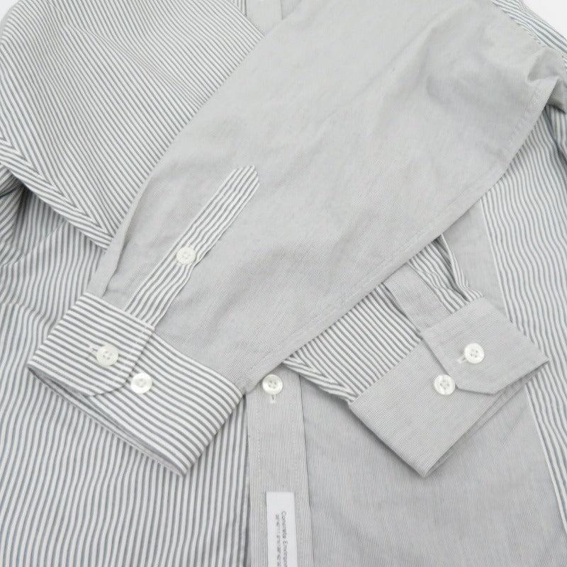 W)TAPS | ダブルタップス BD 01 / LS / CTPL. Broadcloth. Textile. Coolmax. 長袖シャツ 241TQDT-SHM01 グレー サイズ：3【瀬戸大橋店】