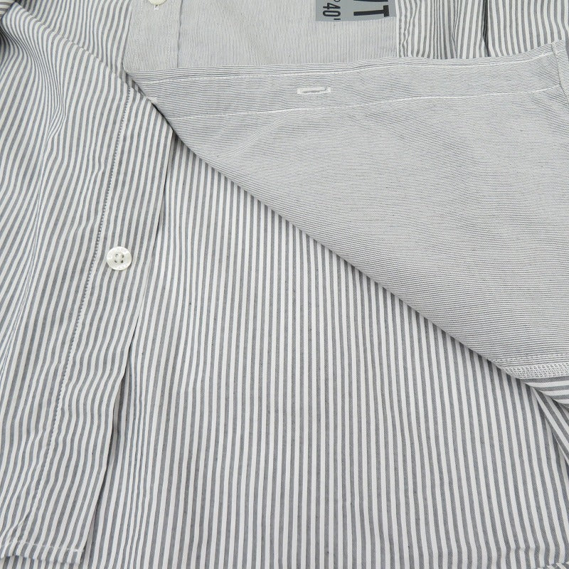 W)TAPS | ダブルタップス BD 01 / LS / CTPL. Broadcloth. Textile. Coolmax. 長袖シャツ 241TQDT-SHM01 グレー サイズ：3【瀬戸大橋店】