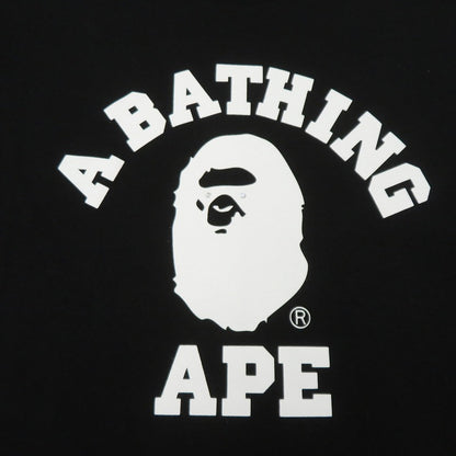 A BATHING APE | アベイシングエイプ Crystal Stone Eye College Tee 半袖Ｔシャツ 001TEM301350M/0ZXTEM350101Q ブラック サイズ：M【瀬戸大橋店】