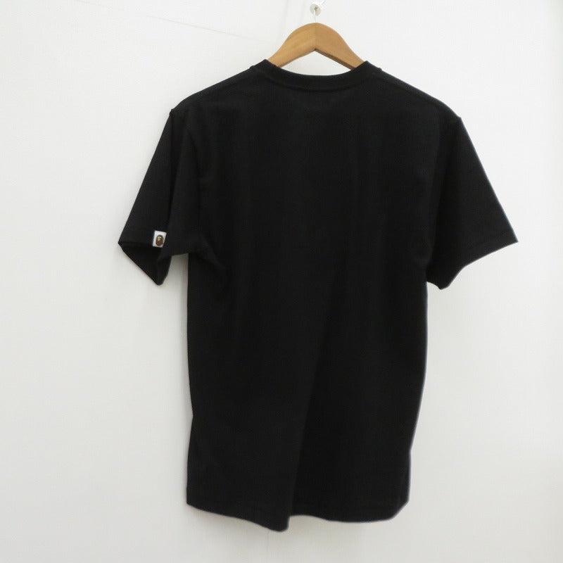 A BATHING APE | アベイシングエイプ 1st Camo College Tee 半袖Ｔシャツ 001TEM301013M ブラック サイズ：M【瀬戸大橋店】