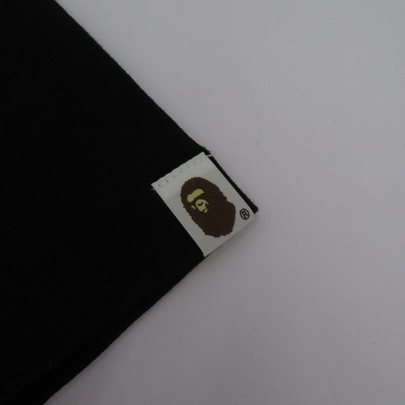 A BATHING APE | アベイシングエイプ 1st Camo College Tee 半袖Ｔシャツ 001TEM301013M ブラック サイズ：M【瀬戸大橋店】