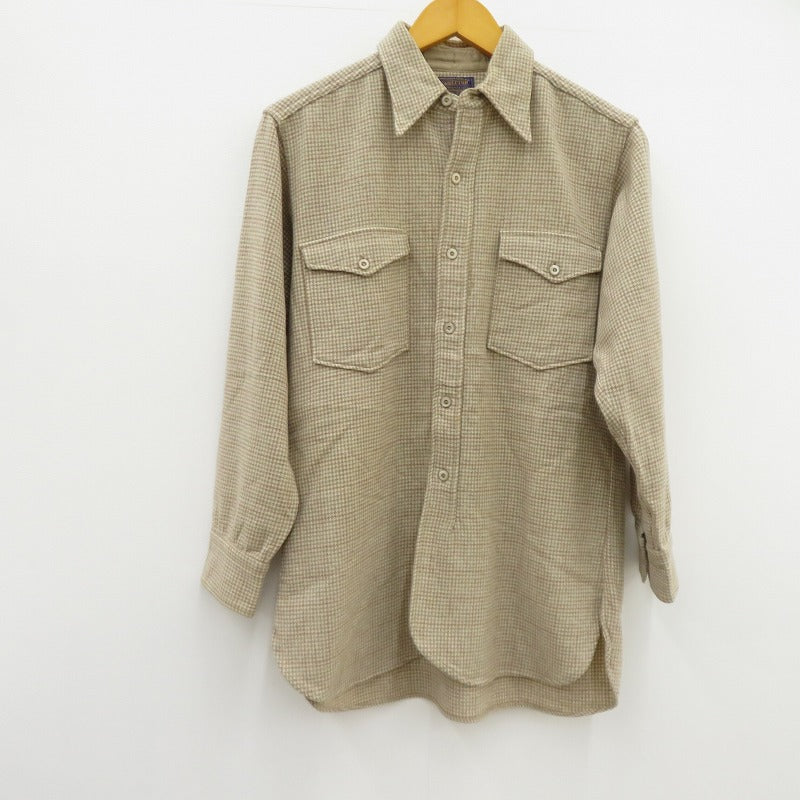 PENDLETON | ペンドルトン ネルシャツ/ウールシャツ 長袖シャツ ベージュ サイズ：不明【瀬戸大橋店】