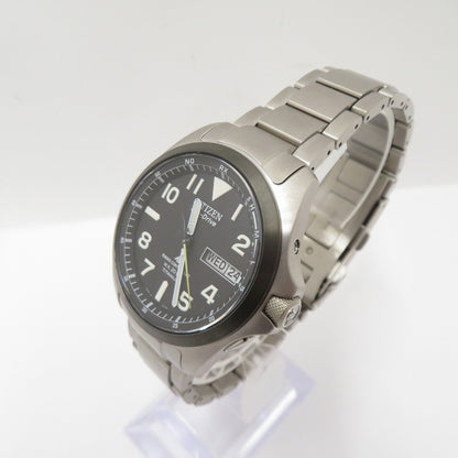 CITIZEN | シチズン PROMASTER/LAND アナログ 電波ソーラー 腕時計 PMD56-2952 シルバー 文字盤ブラック【瀬戸大橋店】