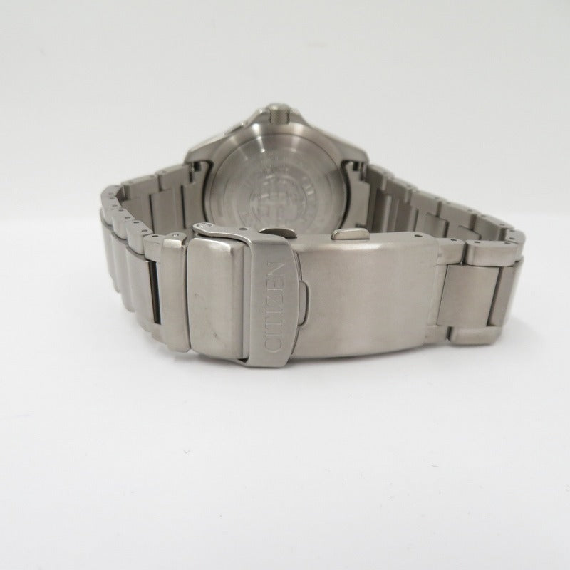 CITIZEN | シチズン PROMASTER/LAND アナログ 電波ソーラー 腕時計 PMD56-2952 シルバー 文字盤ブラック【瀬戸大橋店】