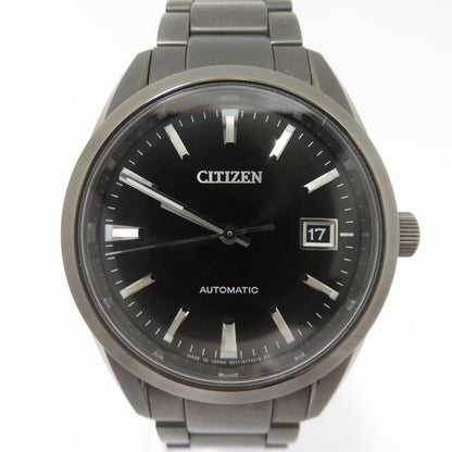 CITIZEN | シチズン アナログ 自動巻き 腕時計 NB1054-58E ブラック 文字盤ブラック【瀬戸大橋店】