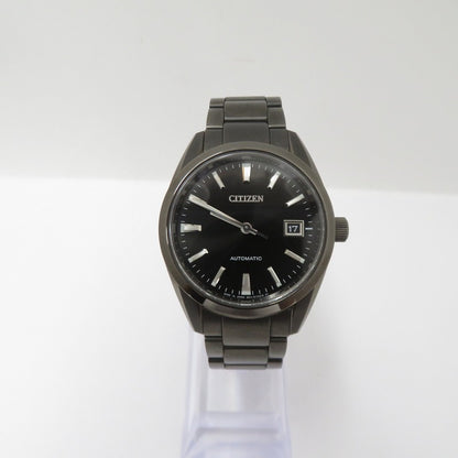 CITIZEN | シチズン アナログ 自動巻き 腕時計 NB1054-58E ブラック 文字盤ブラック【瀬戸大橋店】