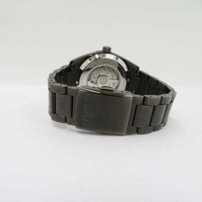 CITIZEN | シチズン アナログ 自動巻き 腕時計 NB1054-58E ブラック 文字盤ブラック【瀬戸大橋店】