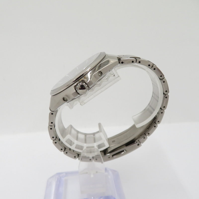 CITIZEN | シチズン ATTESA アナログ 電波ソーラー 腕時計 AT6050-54L シルバー 文字盤ネイビー【瀬戸大橋店】