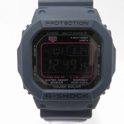 G-SHOCK | ジーショック デジタル 電波ソーラー 腕時計 GW-M5610U-2 ネイビー【瀬戸大橋店】