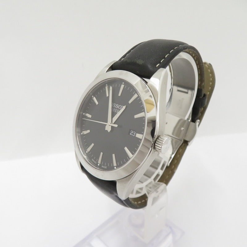 TISSOT | ティソ ジェントルマン アナログクォーツ 腕時計 T127410A ブラック 文字盤ブラック【瀬戸大橋店】