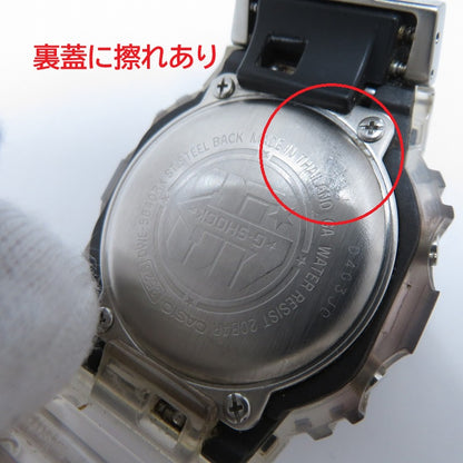 G-SHOCK | ジーショック 40th Anniversary Clear Remix デジタルクォーツ 腕時計 DWE-5640RX-7 シルバー【瀬戸大橋店】