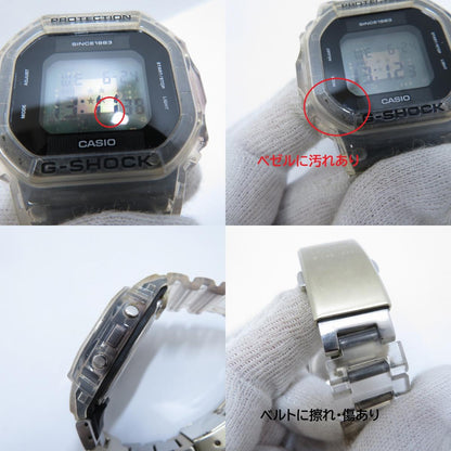 G-SHOCK | ジーショック 40th Anniversary Clear Remix デジタルクォーツ 腕時計 DWE-5640RX-7 シルバー【瀬戸大橋店】