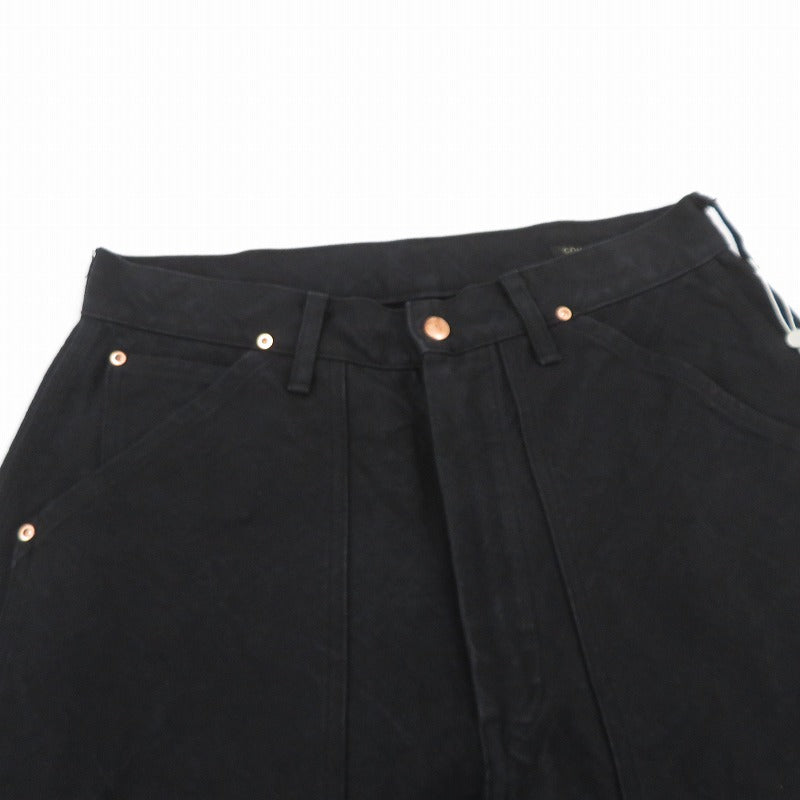 COMOLI | コモリ コットンダック ペインターパンツ パンツ D01-03007 ブラック サイズ：1【瀬戸大橋店】