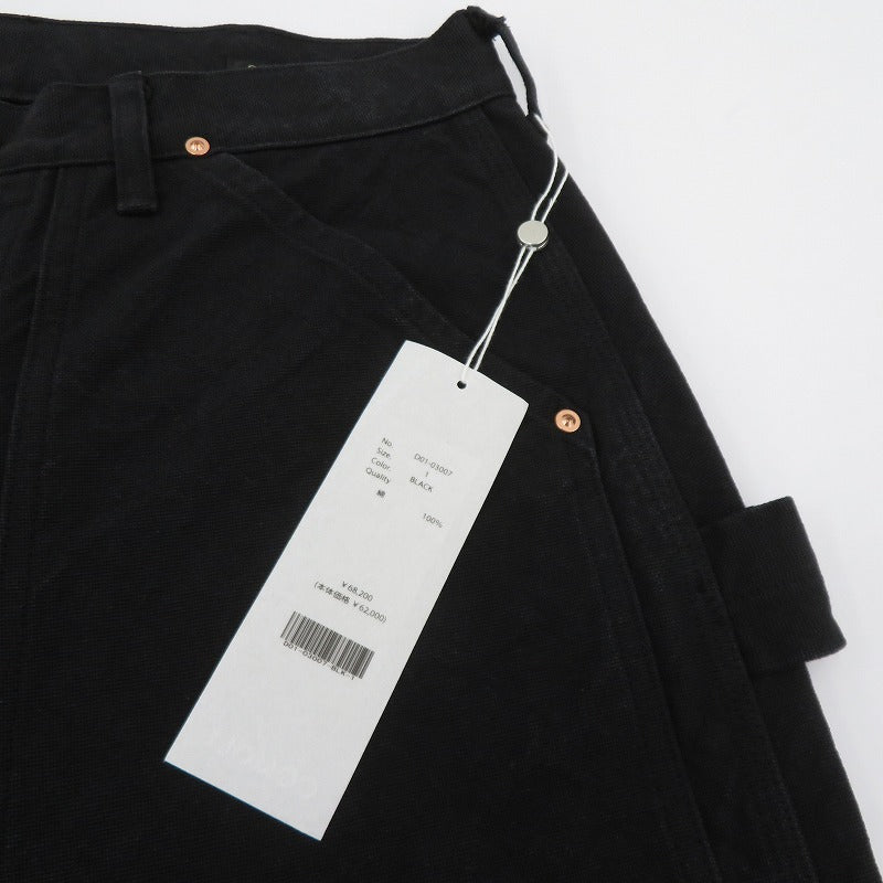 COMOLI | コモリ コットンダック ペインターパンツ パンツ D01-03007 ブラック サイズ：1【瀬戸大橋店】