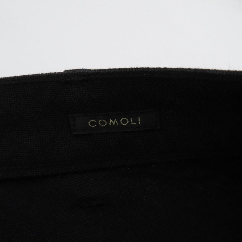 COMOLI | コモリ コットンダック ペインターパンツ パンツ D01-03007 ブラック サイズ：1【瀬戸大橋店】
