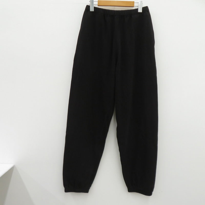 COMOLI | コモリ LWコットン裏毛 パンツ スウェットパンツ パンツ D01-05018 ブラック サイズ：1【瀬戸大橋店】