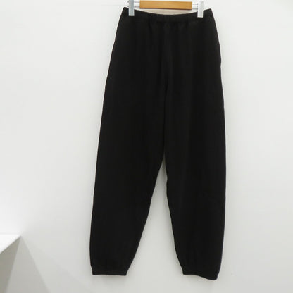 COMOLI | コモリ LWコットン裏毛 パンツ スウェットパンツ パンツ D01-05018 ブラック サイズ：1【瀬戸大橋店】