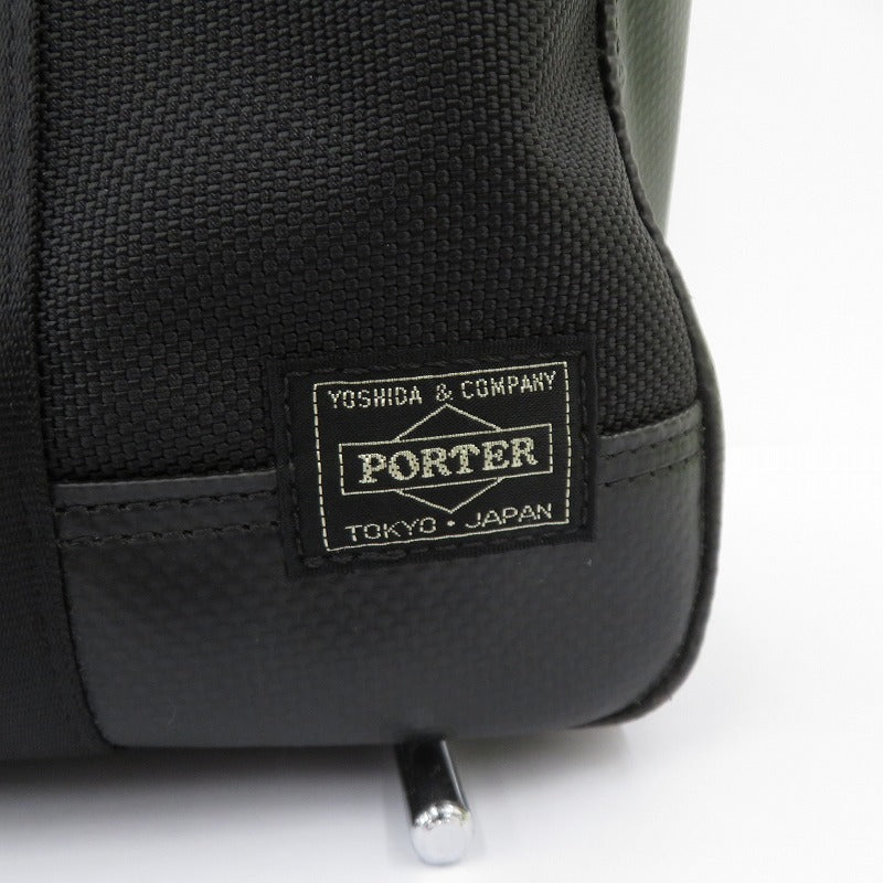 PORTER HEAT | ポーター　ヒート TOTE BAG トートバッグ ブラック【瀬戸大橋店】