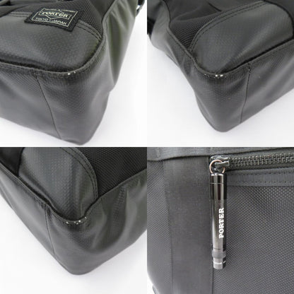 PORTER HEAT | ポーター　ヒート TOTE BAG トートバッグ ブラック【瀬戸大橋店】