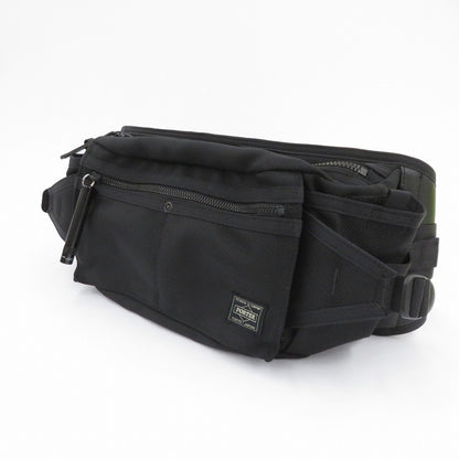 PORTER | ポーター HEAT WAIST BAG ウエストバッグ 703-06978 ブラック【瀬戸大橋店】