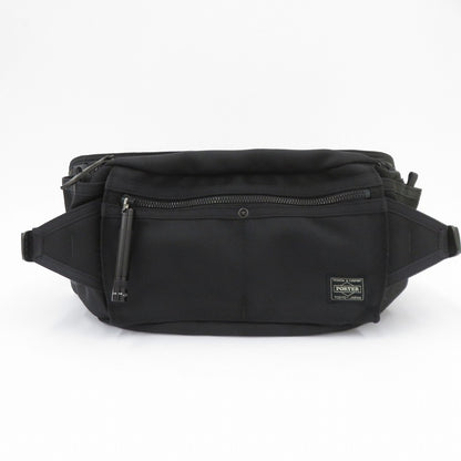 PORTER | ポーター HEAT WAIST BAG ウエストバッグ 703-06978 ブラック【瀬戸大橋店】