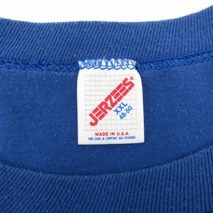 JERZEES made in USA C.R.I.S 半袖Ｔシャツ ブルー サイズ：XXL【瀬戸大橋店】