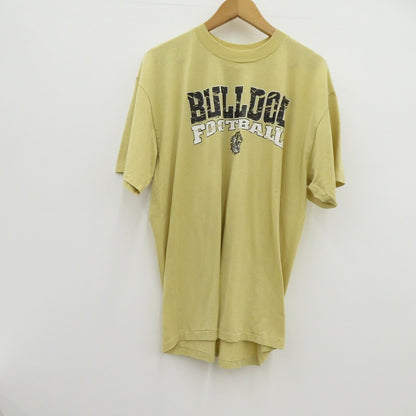 BULLDOG FOOTBALL 半袖Ｔシャツ ベージュ サイズ：XL【瀬戸大橋店】