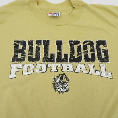 BULLDOG FOOTBALL 半袖Ｔシャツ ベージュ サイズ：XL【瀬戸大橋店】