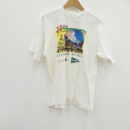 FIESTA DE LA BICICLETA 半袖Ｔシャツ ホワイト サイズ：XL【瀬戸大橋店】