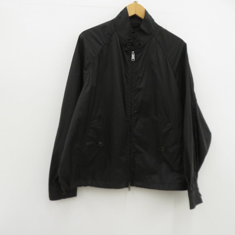 BARACUTA | バラクータ ナイロンジャケット ブルゾン スイングトップ 26SSBRM107A ブラック サイズ：40【瀬戸大橋店】