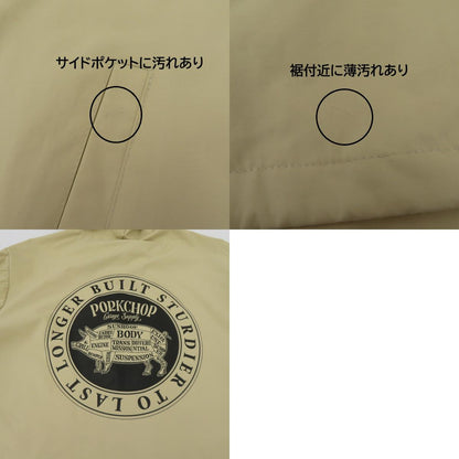 PORK CHOP | ポークチョップ コーチジャケット その他アウター EXP95NBC ベージュ サイズ：XL【瀬戸大橋店】