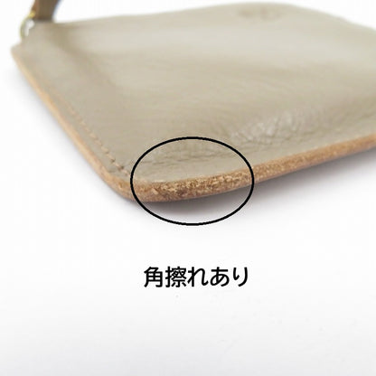 IL BISONTE | イルビゾンテ L字ファスナー財布 ミニ財布 コインケース 54222304440 グレージュ【瀬戸大橋店】