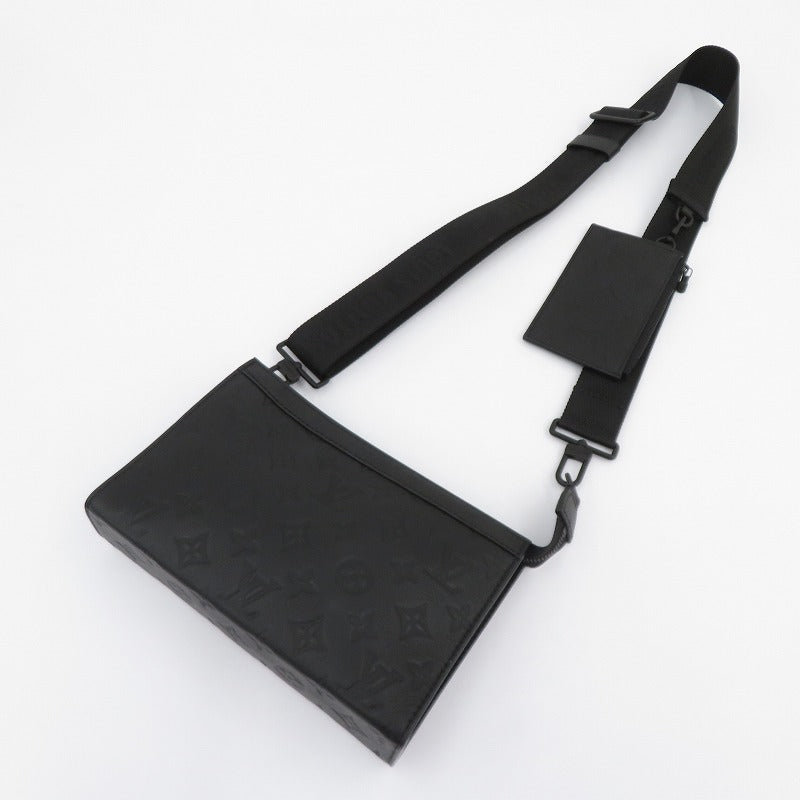 LOUIS VUITTON | ルイ・ヴィトン ガストン･ウェアラブル ウォレット ショルダーバッグ M81115 ブラック【瀬戸大橋店】