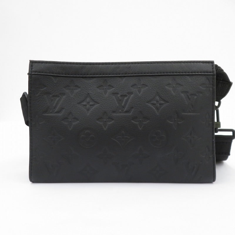 LOUIS VUITTON | ルイ・ヴィトン ガストン･ウェアラブル ウォレット ショルダーバッグ M81115 ブラック【瀬戸大橋店】