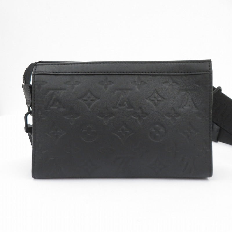 LOUIS VUITTON | ルイ・ヴィトン ガストン･ウェアラブル ウォレット ショルダーバッグ M81115 ブラック【瀬戸大橋店】