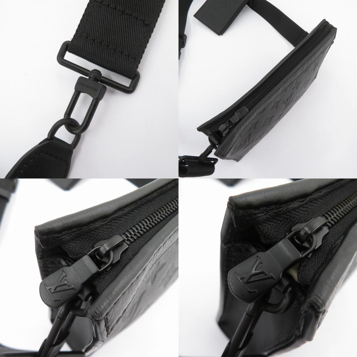 LOUIS VUITTON | ルイ・ヴィトン ガストン･ウェアラブル ウォレット ショルダーバッグ M81115 ブラック【瀬戸大橋店】