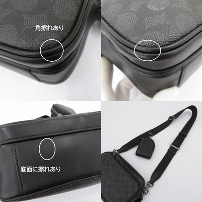 COACH | コーチ シグネチャー フィンレイ クロスボディ バッグ ショルダーバッグ K2522-CDB25 ブラック【瀬戸大橋店】