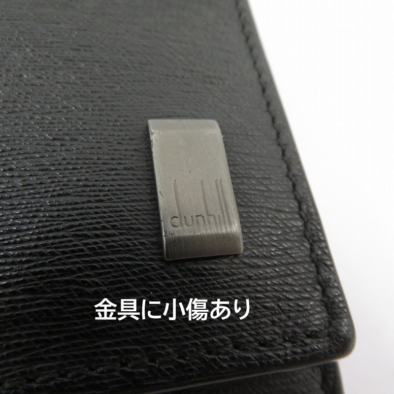 Dunhill | ダンヒル サイドカー ガンメタル 長財布 L2RF10 ブラック【瀬戸大橋店】